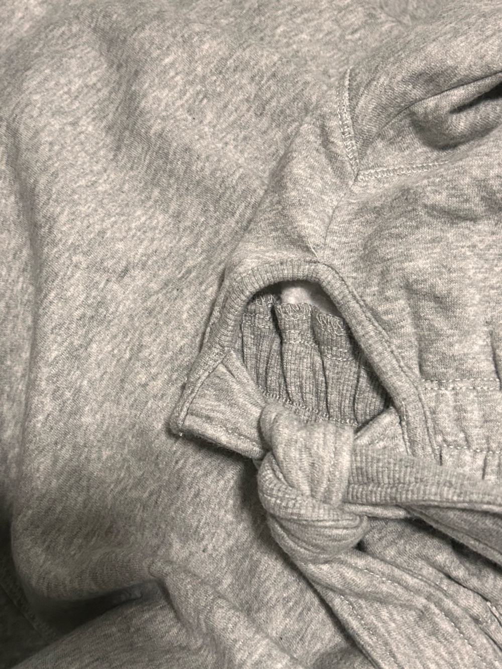 Daily Practice by Anthropologie Long-Sleeve Funnel Neck Sweatshirt Grey Medium - Picture 3 of 10
